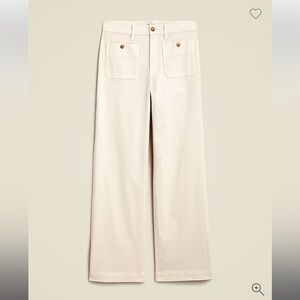 Sailor slim wide-leg chino pant